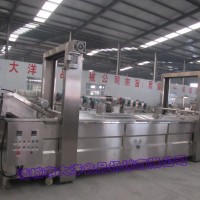 優質薄脆油炸設備 網帶式雞翅油炸線價格