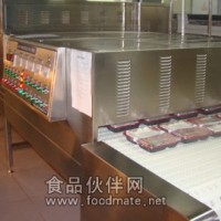 快餐微波加熱殺菌機，便當微波加熱機