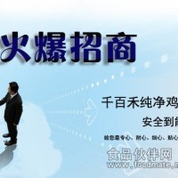 千百禾純凈雞現面向全國重點區域火爆招商
