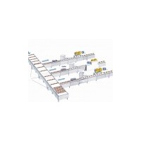 該理料包裝線適用于瑞試卷、蛋黃派、磨堡蛋糕、銅鑼燒等徹底改變傳統生產廠家的人工放料包裝模式，采用全自動入料，生產縣的產品