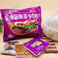 家鄉人老壇酸菜牛肉粉方便粉絲招商代理加盟批發經銷袋裝包裝