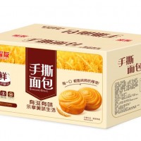 暢銷君凡原味手撕面包1kg禮盒多款產品火爆招商