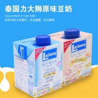 泰國原裝進口即食飲料 力大獅豆奶500ml