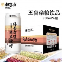 五谷雜糧飲料980ml6罐裝谷物飲品廣東廣州經銷商