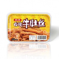 郭小鮮 香辣牛肚絲 休閑零食150g盒裝 招商