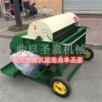 新型全自動毛豆采摘機報價  青豆脫莢機型號齊全