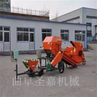 包膜機膜現貨促銷 青儲打包一體機報價 自動進料打捆包膜機