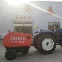 拖拉機后置秸稈打包機 自走式撿拾打捆機廠家 農用秸稈撿拾機
