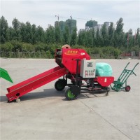 青儲秸稈包裝機廠家 全自動青飼料裹包機 打包機現(xiàn)貨銷售