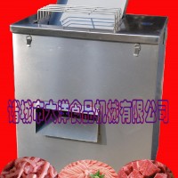 雙滾刀結構自動化牛肉切丁機