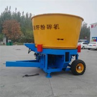 草捆粉碎機經銷商價格 大型飼料草捆粉碎機