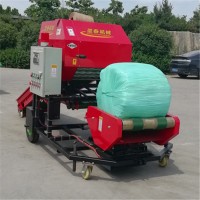 小型牛草打包機 新式秸稈打包機 青儲打包機走補貼