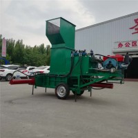 液壓青秸稈打包機 秸稈打包機壓塊機 秸稈打包壓實機