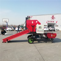 打捆包膜機一體機 飼料儲藏打捆機 玉米桿打捆機
