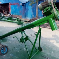 移動式上料提升機 ，谷子裝車用螺旋提升機