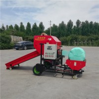 草包打包機 青飼料草捆機 固定式秸稈打包機