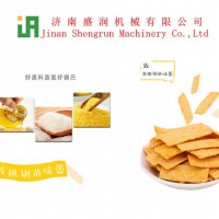雜糧鍋巴加工設備，膨化鍋巴加工設備生產線