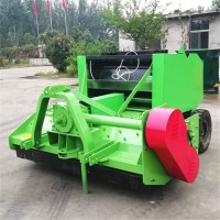 大型草場打捆機(jī) 四輪車帶的秸稈捆包機(jī) 秸稈粉碎捆扎機(jī)