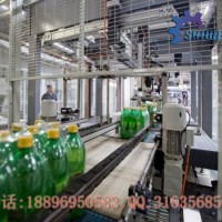 大瓶裝汽水飲料生產線/碳酸果汁灌裝機/三合一含氣飲料設備價格