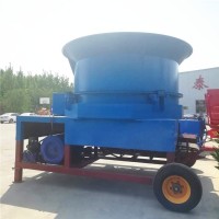 大進料口圓盤粉碎機 草捆拆捆粉碎一體機 方捆粉碎機