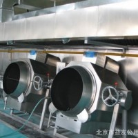 自動旋轉攪拌炒鍋,不粘鍋炒制機供應
