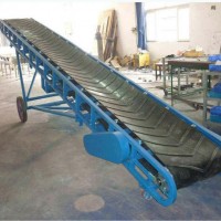 手搖升降式膠帶機(jī) 汽車輪胎行走式輸送機(jī)