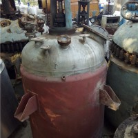 低價轉讓二手5噸不銹鋼反應釜，二手不銹鋼15噸不銹鋼反應釜