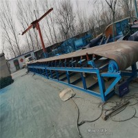 單槽鋼/角鐵支架食品帶輸送機，C型鋼支架皮帶機