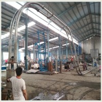 直角拐彎管鏈加料機直銷 粉體料管鏈機