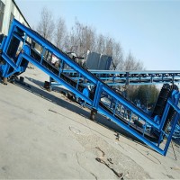 移動擋邊輸送機耐高溫耐磨 小麥輸送機