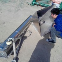 304材質耐腐蝕絞龍輸送機，不銹鋼螺桿送料機
