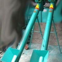 燕麥用螺旋上料機(jī)，管式喂料機(jī)，家用絞龍