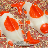 元寶年糕|鯉魚年糕的做法|年糕色素