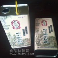 3L原生態菜籽油鐵桶包裝，原生態菜籽油鐵罐包裝