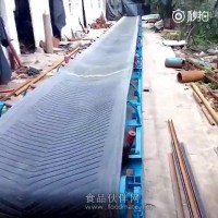 槽鋼支架水平輸送機，輸送裝車入倉運輸機