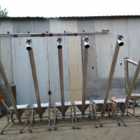 不銹鋼蛟龍   化工粉料螺旋喂料機 耐腐蝕螺旋管制作