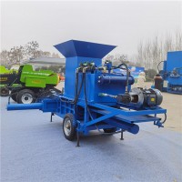 壓縮方捆打捆機 新型玉米桿壓塊機 苜蓿草方包壓塊機