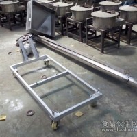 儲料箱配套不銹鋼上料機，不銹鋼蛟龍