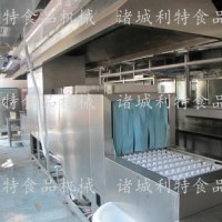 學校食堂洗碗機 長龍式洗碗機廠家  利特洗碗機設備型號