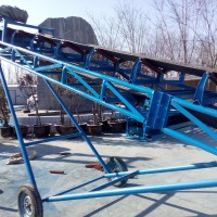 廠家直銷普通型膠帶輸送機 加擋邊散料輸送機xy1