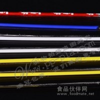 批發一次性塑料細吸管黑色橘黃色橘紅色白色七彩透明吸管10000只