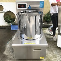 深圳工廠食堂燒電煲湯灶 德茹雙眼電磁低湯爐價格