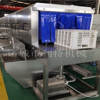 不銹鋼塑料筐洗筐機燒烤托盤清洗機 利特周轉筐洗筐機PLC控制