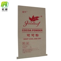 25kg可可粉牛皮紙包裝袋，定制規(guī)格，工廠復(fù)合包裝袋