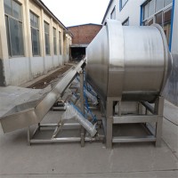 不銹鋼醬菜咸菜拌料機 食品滾筒式攪拌機 拌料機生產廠家