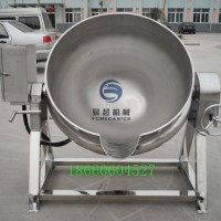 供應燃氣帶攪拌夾層鍋 食堂炒菜鍋