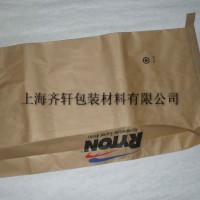 上海廠家供應多層牛皮紙袋，三合一紙塑復合袋，方底閥口袋