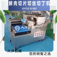 大洋牌經(jīng)濟(jì)款冷鮮肉一次切丁機 質(zhì)量好的可定制款肉類切條切丁機