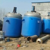 機(jī)械一體化二手15立方搪瓷反應(yīng)釜