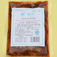 渝珍調味料 泡椒酸菜魚的做法 供應重慶特產渝珍泡椒酸菜魚 簡裝 350g